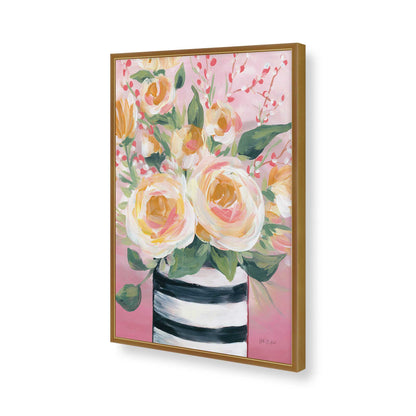 [Color:Polished Gold], Picture of art in a Polished Gold frame of the corner