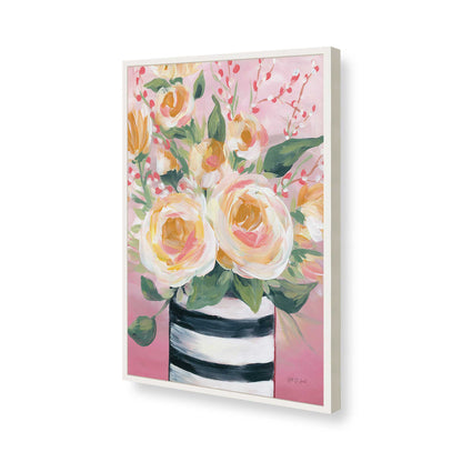 [Color:Opaque White], Picture of art in a Opaque White frame of the corner