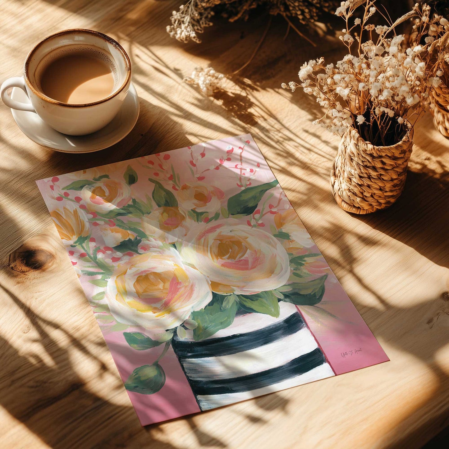 [Color:Rolled Print], Picture of close up of art