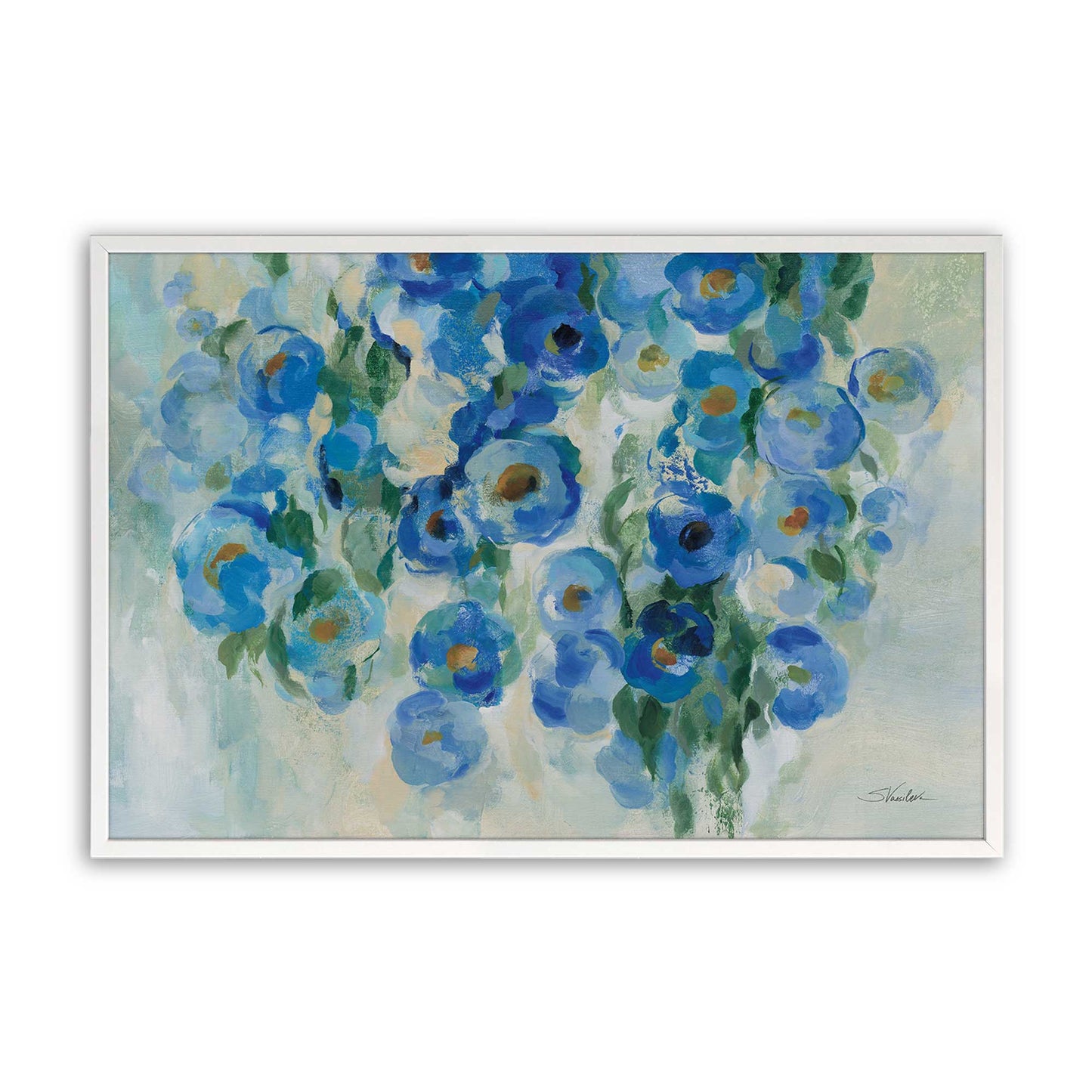 [Color:Opaque White], Picture of art in a Opaque White frame