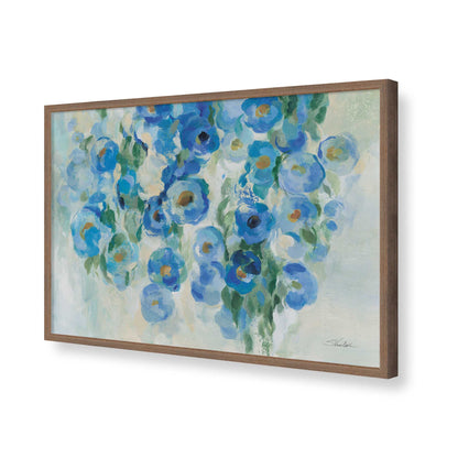 [Color:Walnut], Picture of art in a Walnut frame of the corner