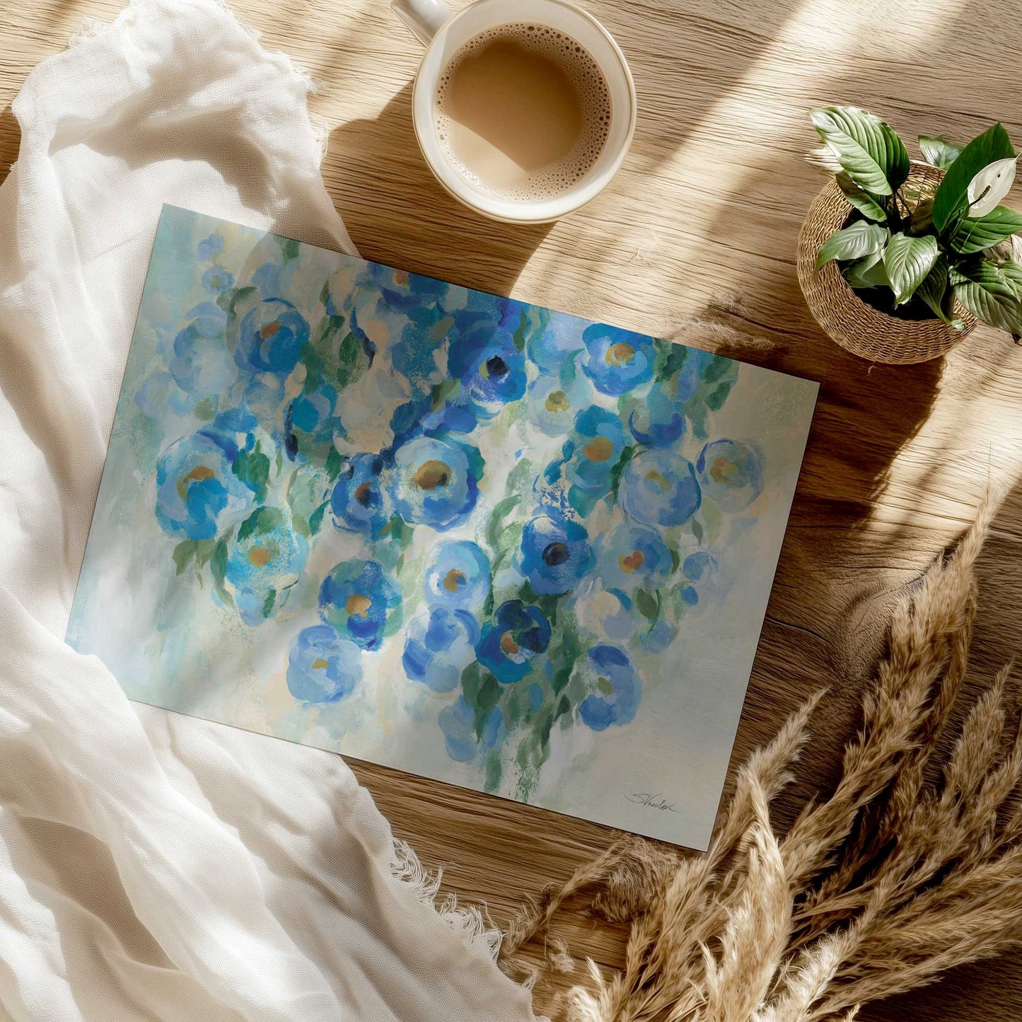 [Color:Rolled Print], Picture of close up of art