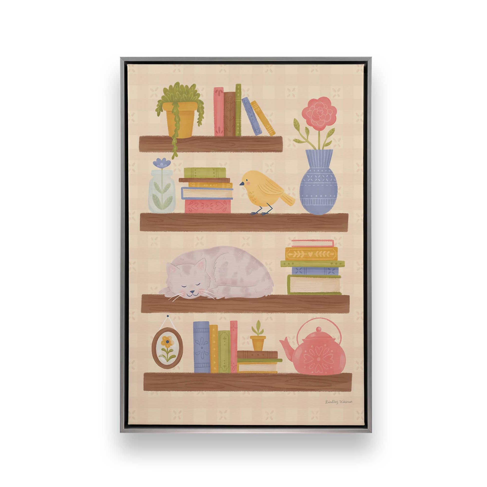 [Color:Polished Chrome], Picture of art in a Polished Chrome frame