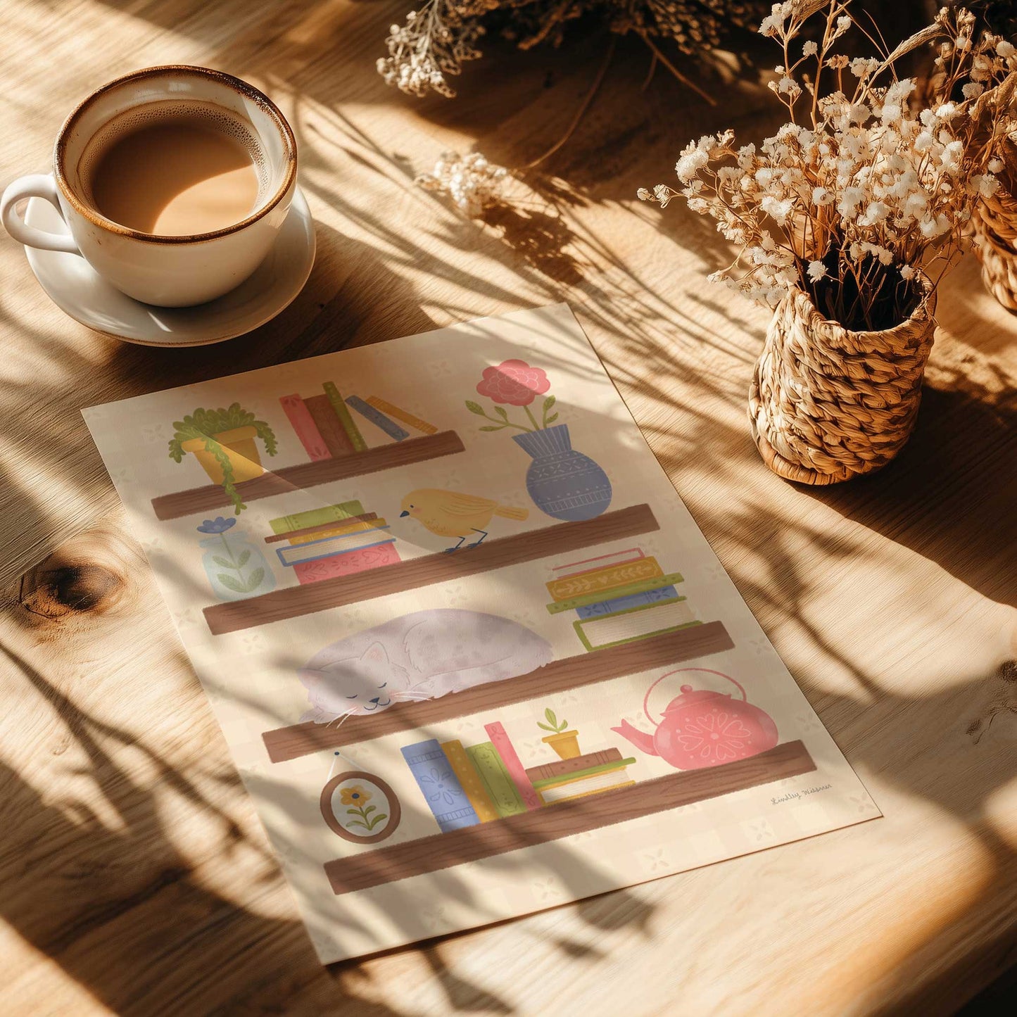 [Color:Rolled Print], Picture of close up of art