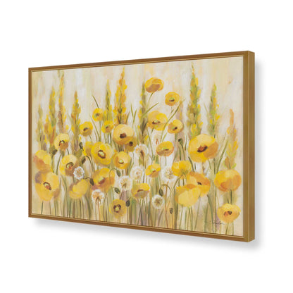 [Color:Polished Gold], Picture of art in a Polished Gold frame of the corner