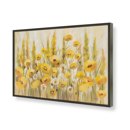 [Color:Satin Black], Picture of art in a Satin Black frame of the corner
