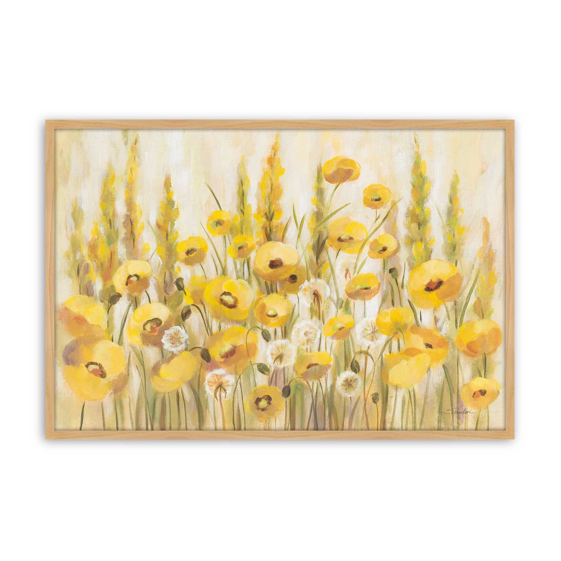 [Color:American Maple], Picture of art in a American Maple frame