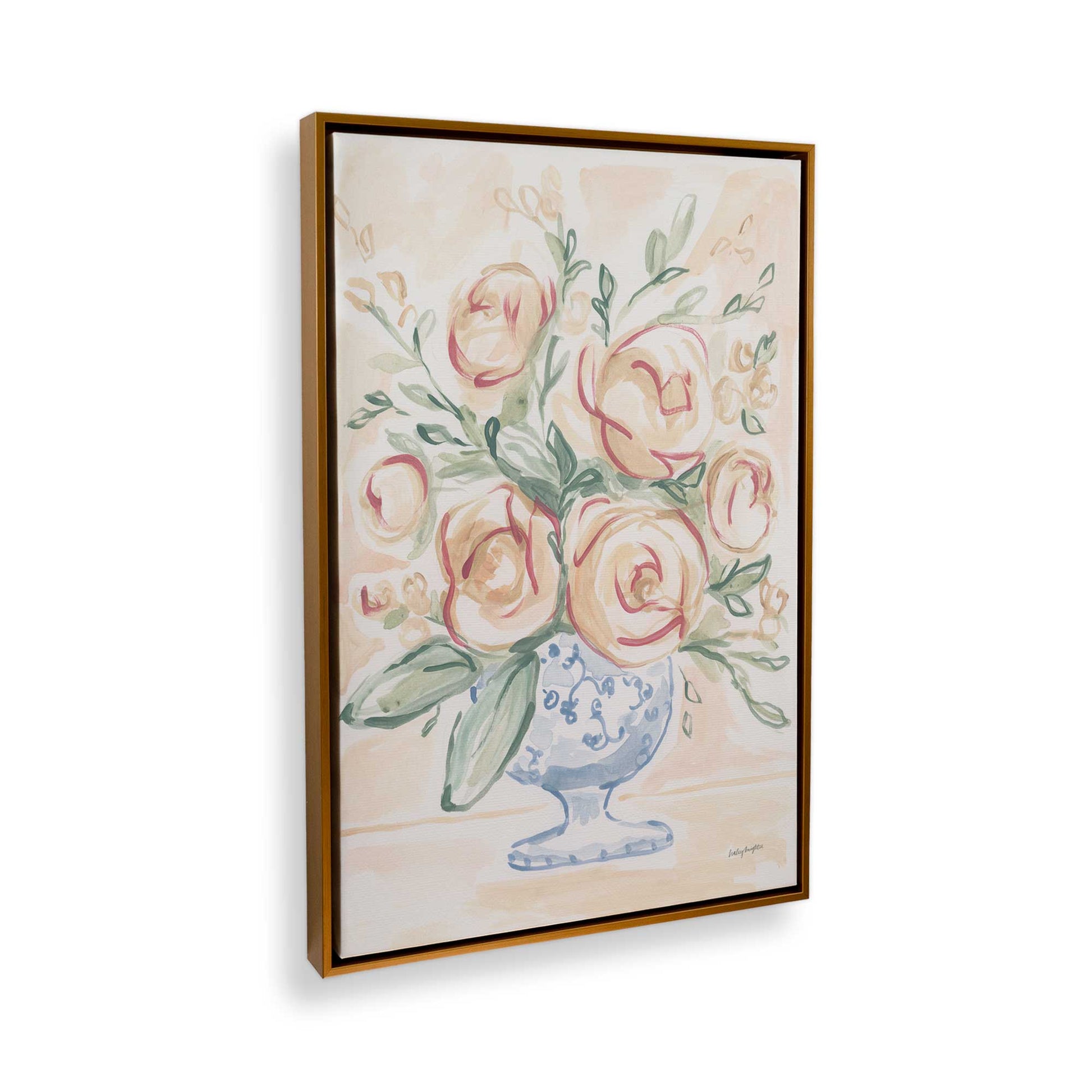 [Color:Polished Gold], Picture of the corner of the art
