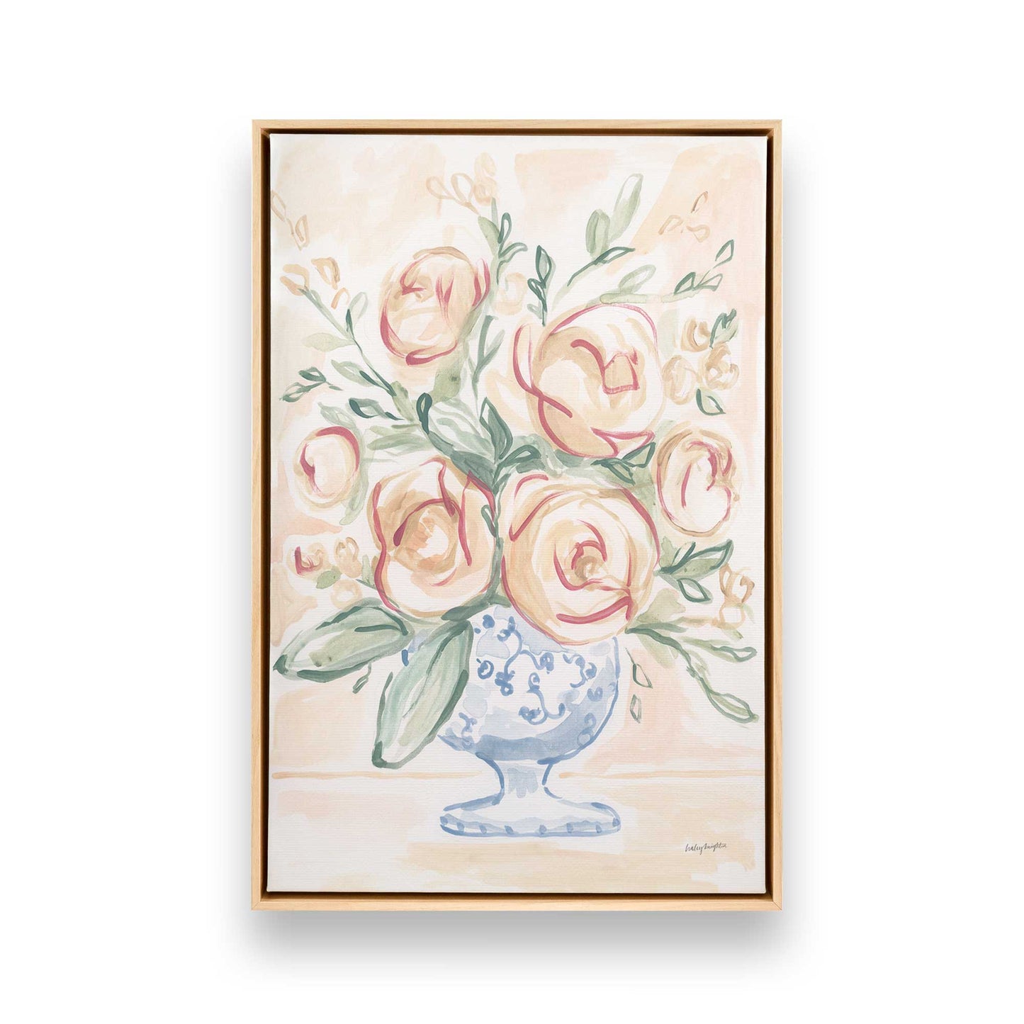 [Color:American Maple], Picture of art in a American Maple frame