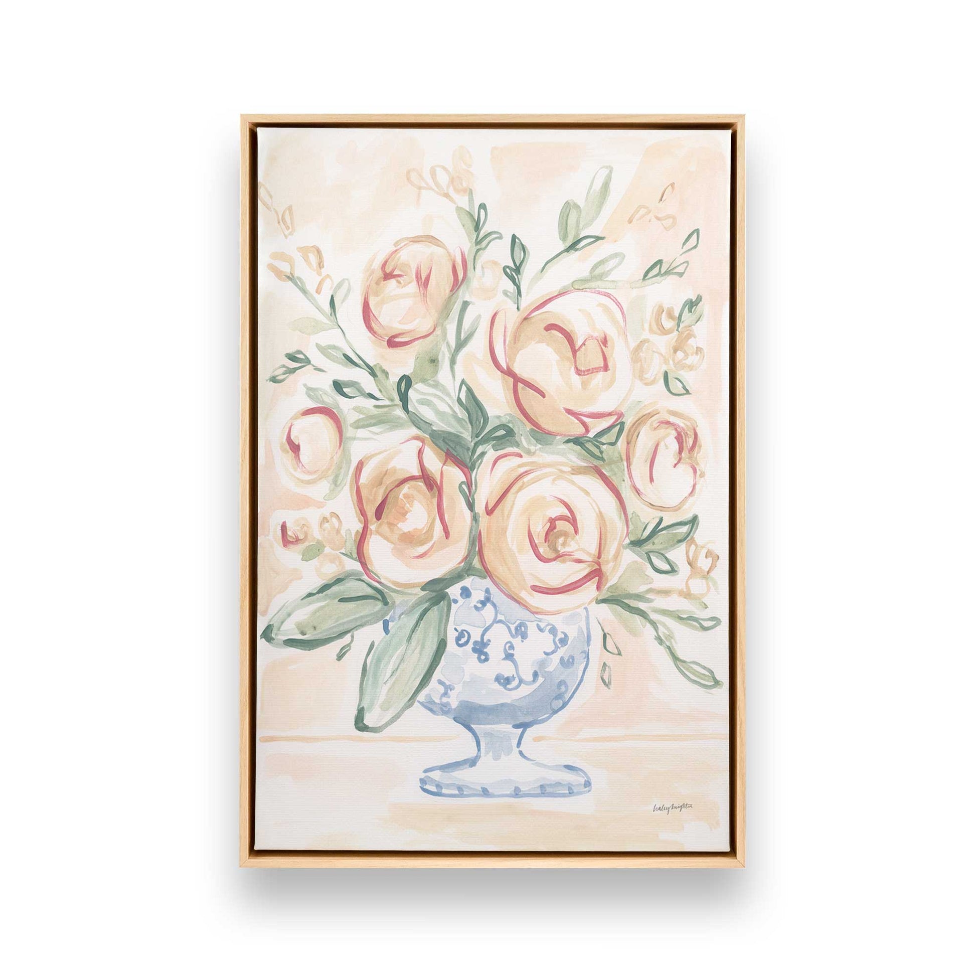 [Color:American Maple], Picture of art in a American Maple frame