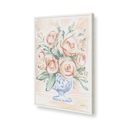 [Color:Opaque White], Picture of art in a Opaque White frame of the corner