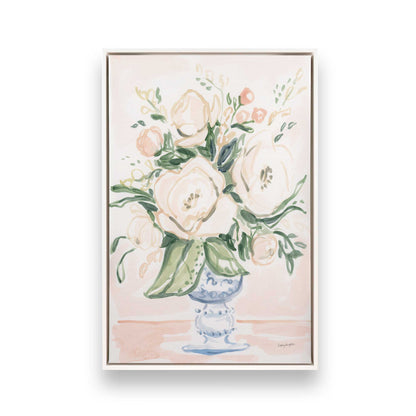[Color:Opaque White], Picture of art in a White frame