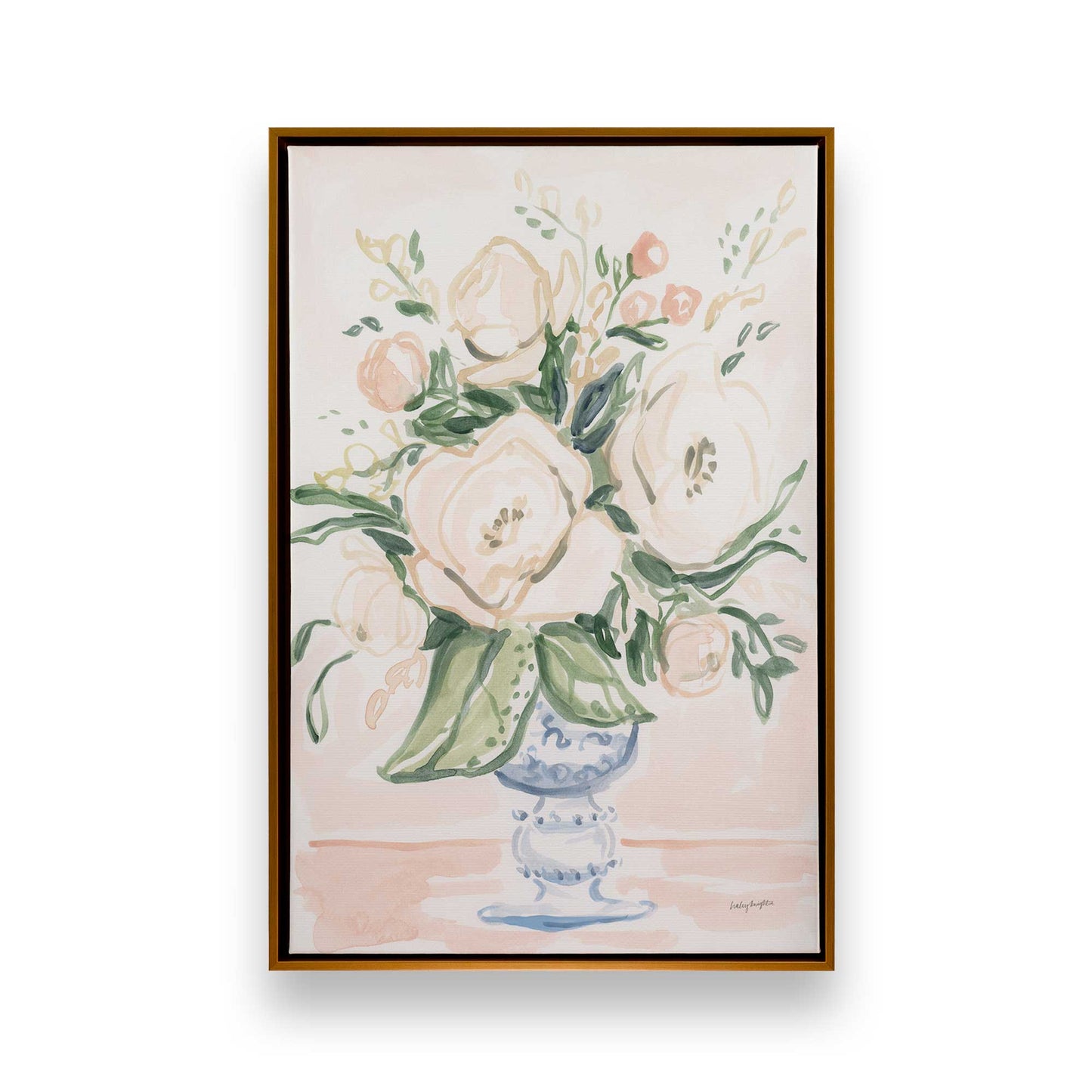 [Color:Polished Gold], Picture of art in a Polished Gold frame
