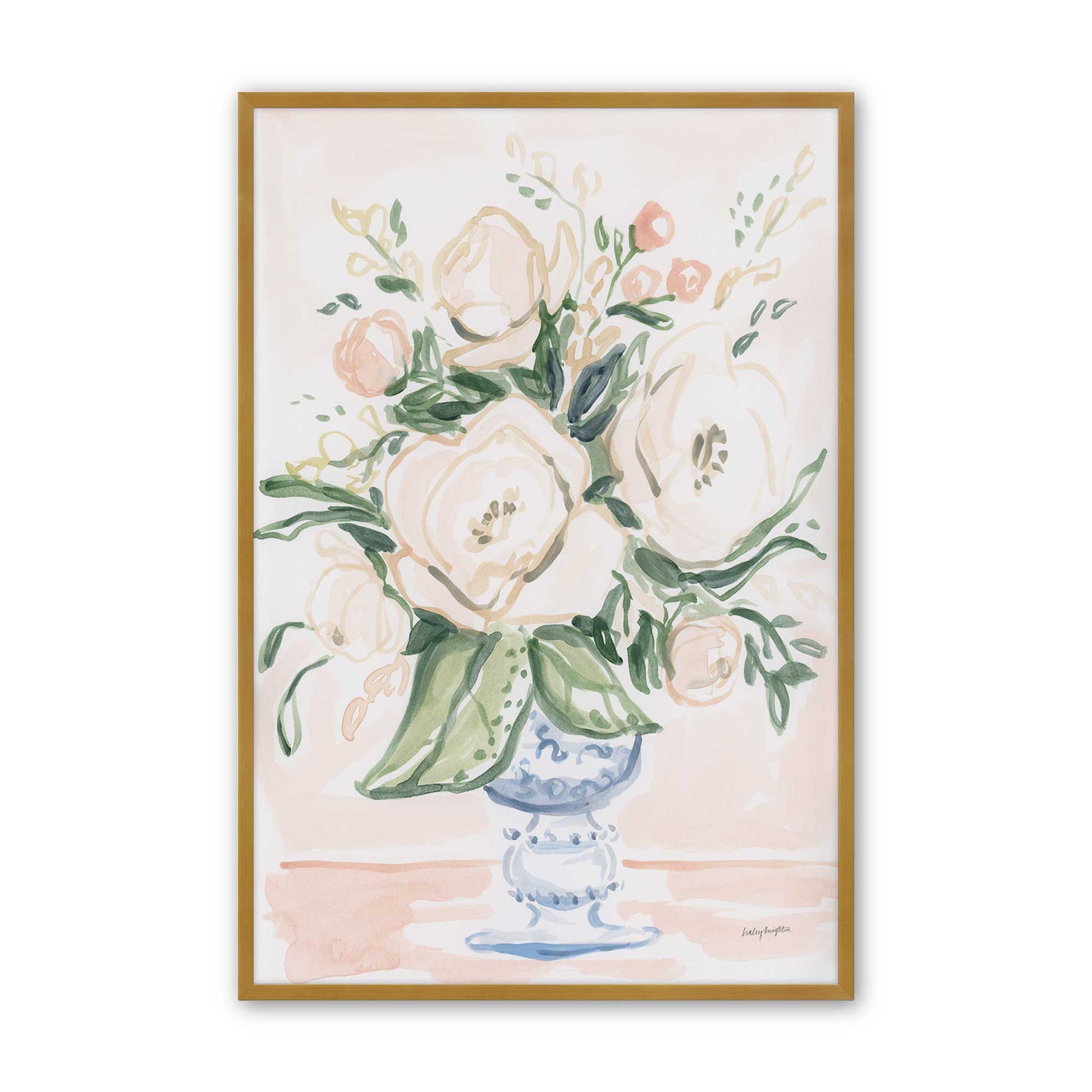 [Color:Polished Gold], Picture of art in a Polished Gold frame