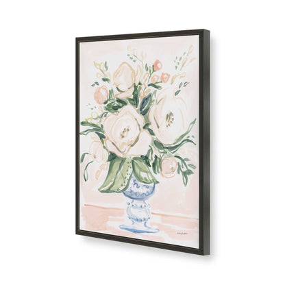 [Color:Satin Black], Picture of art in a Satin Black frame of the corner