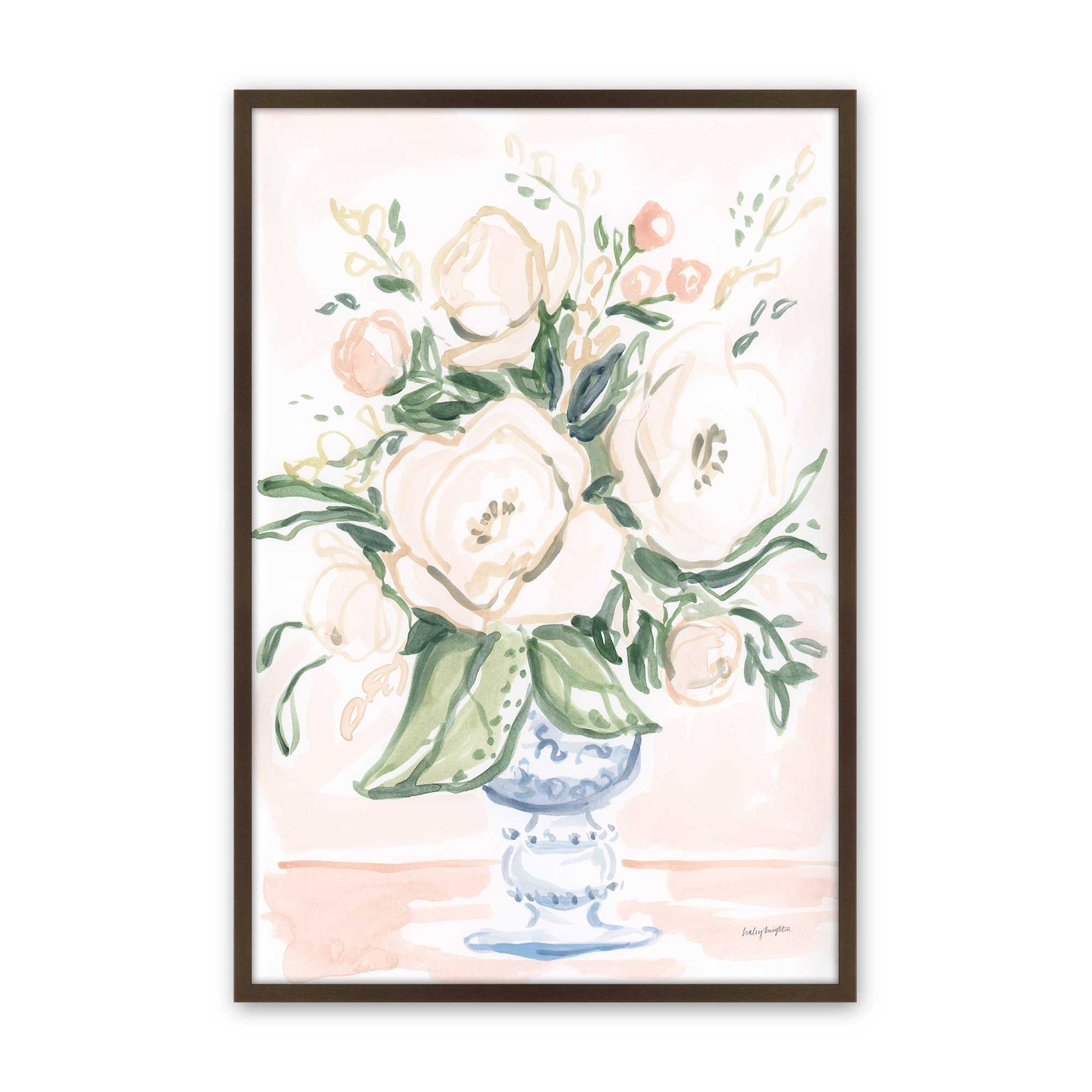 [Color:Belvinder Brown], Picture of art in a Belvinder Brown frame