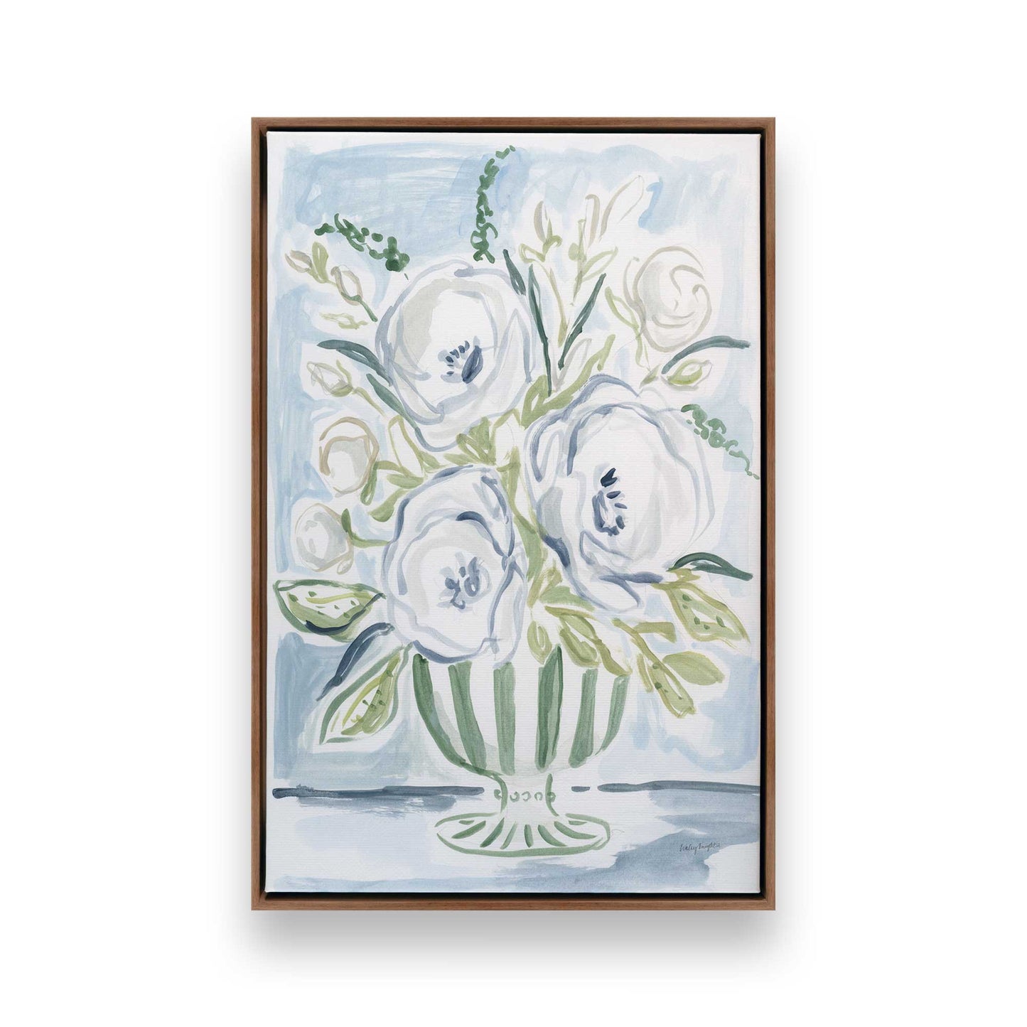 [Color:Walnut], Picture of art in a Walnut frame
