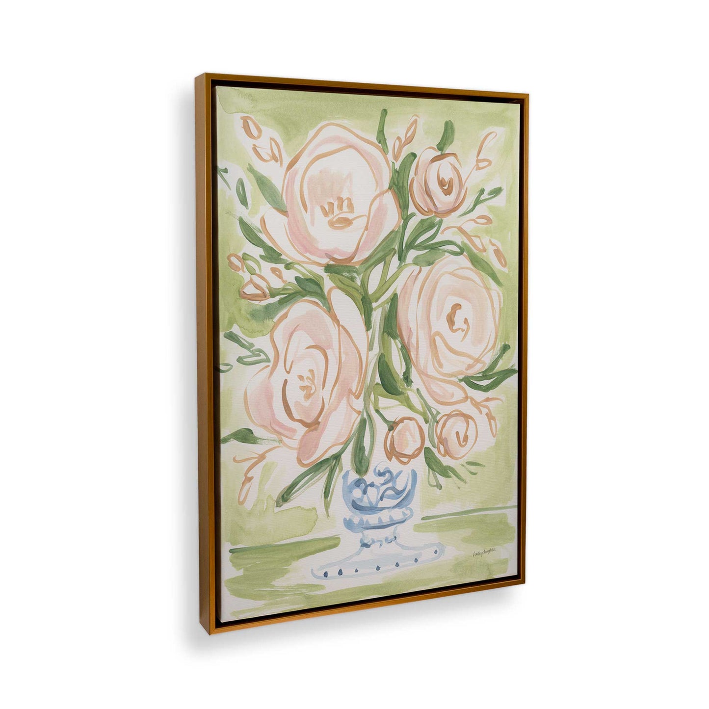 [Color:Polished Gold], Picture of the corner of the art