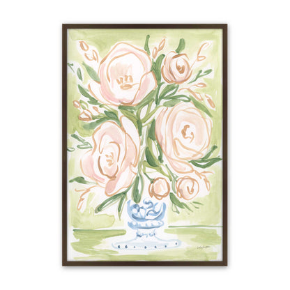 [Color:Brown], Picture of art in a Brown frame