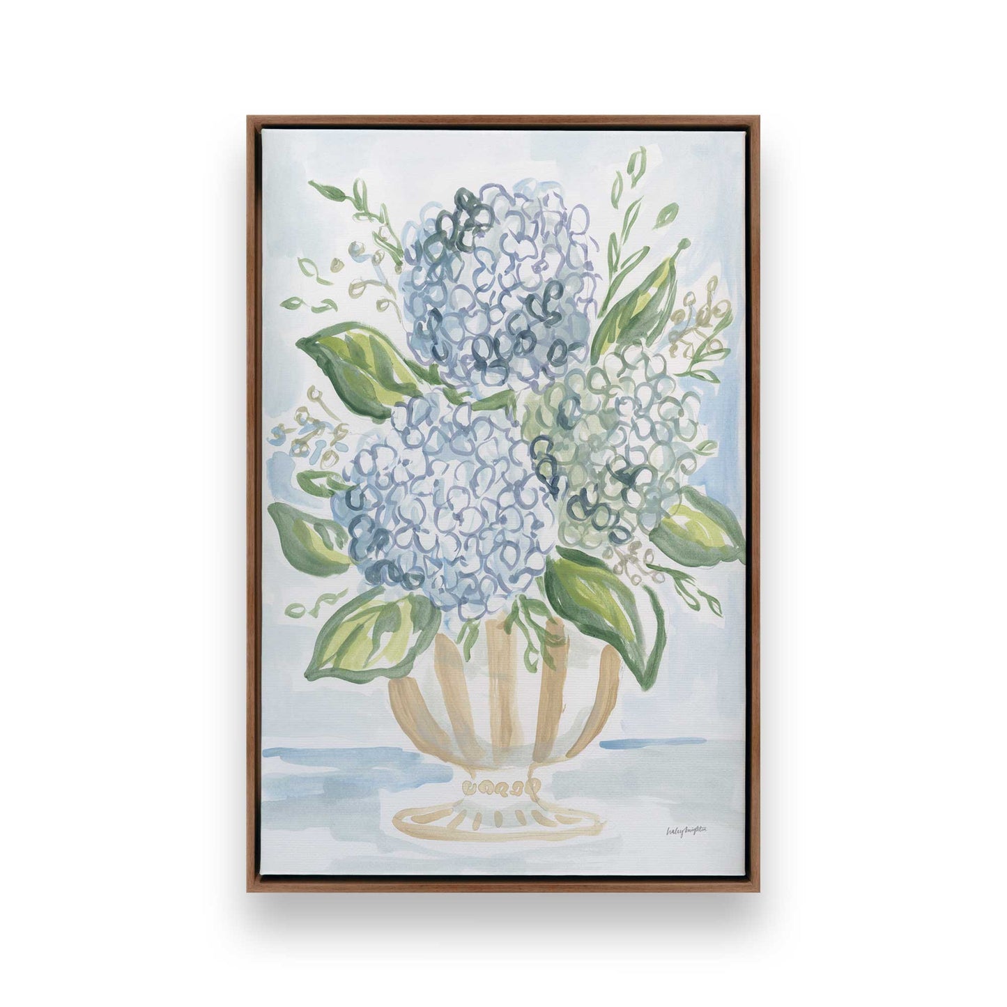 [Color:Walnut], Picture of art in a Walnut frame