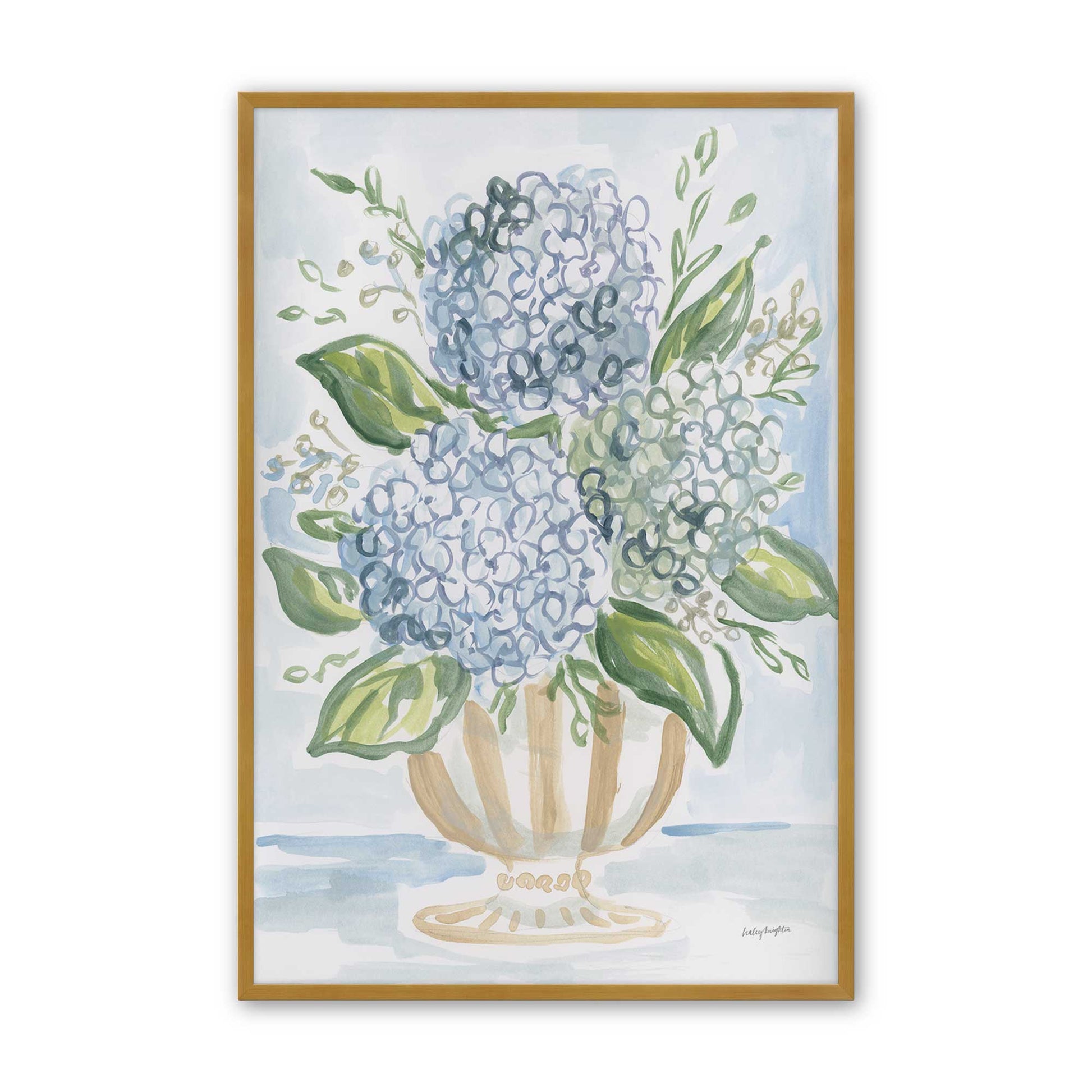 [Color:Polished Gold], Picture of art in a Polished Gold frame