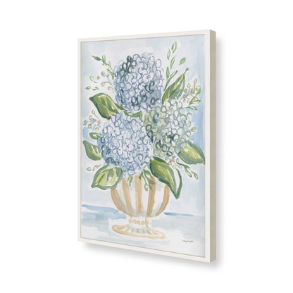 [Color:Opaque White], Picture of art in a Opaque White frame of the corner