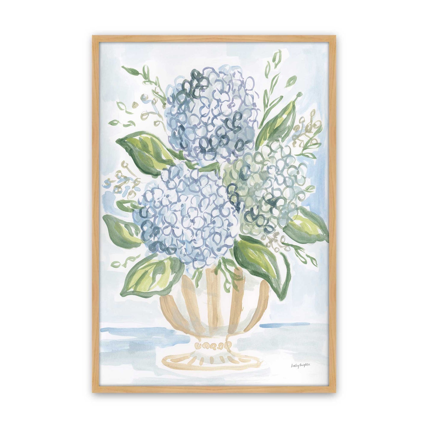 [Color:American Maple], Picture of art in a American Maple frame
