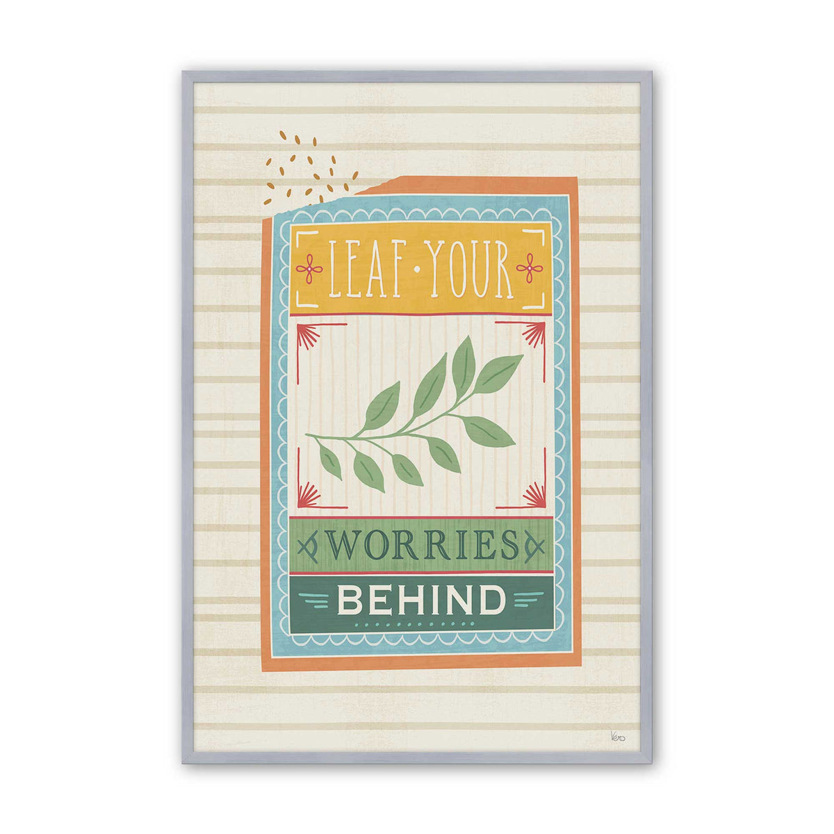[Color:Polished Chrome], Picture of art in a Polished Chrome frame