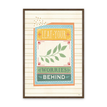 [Color:Walnut], Picture of art in a Walnut frame