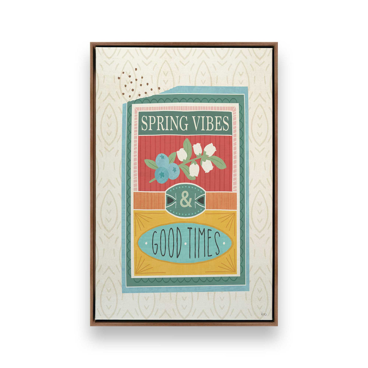 Spring Energy Trio, Set of 3 Canvas Prints