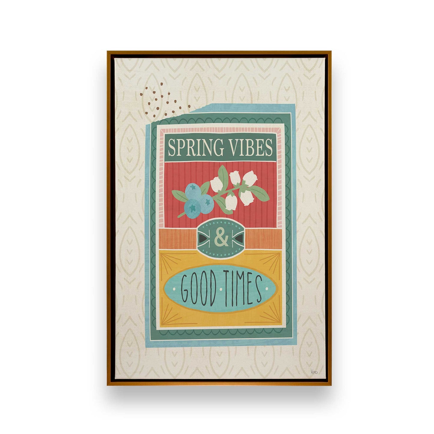 [Color:Polished Gold], Picture of art in a Polished Gold frame
