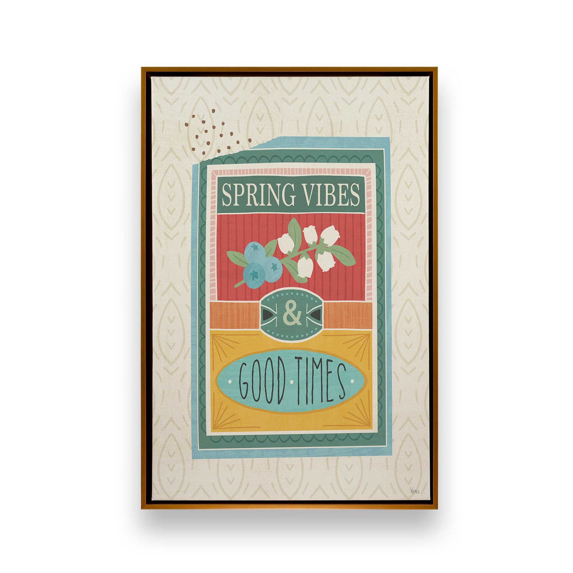 [Color:Polished Gold], Picture of art in a Polished Gold frame