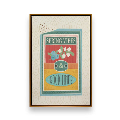 Spring Energy Trio, Set of 3 Canvas Prints