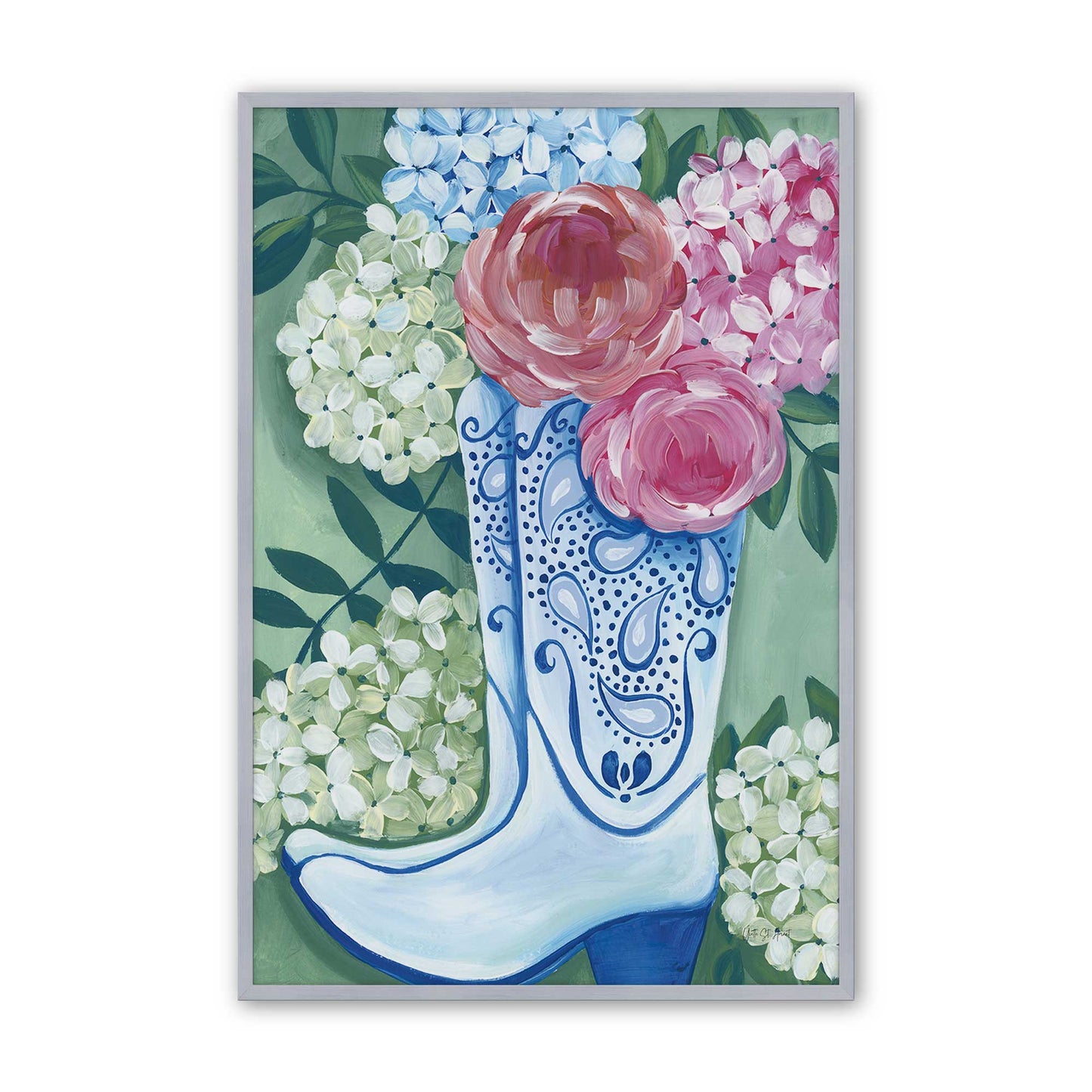 [Color:Polished Chrome], Picture of art in a Polished Chrome frame