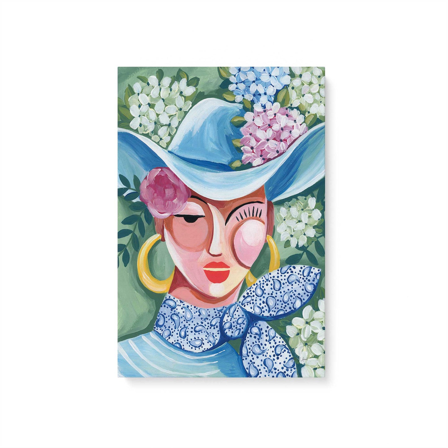 [Color:Stretched Canvas], Picture of art