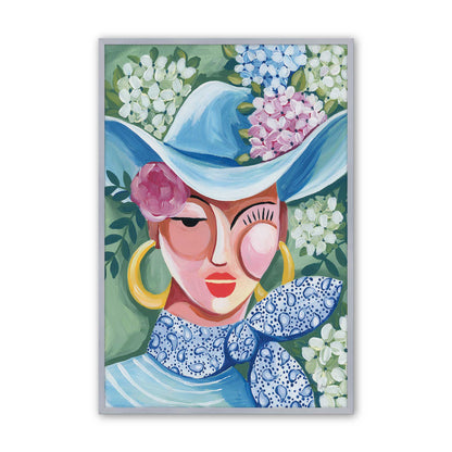 [Color:Polished Chrome], Picture of art in a Polished Chrome frame