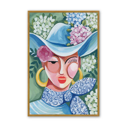 [Color:Polished Gold], Picture of art in a Polished Gold frame