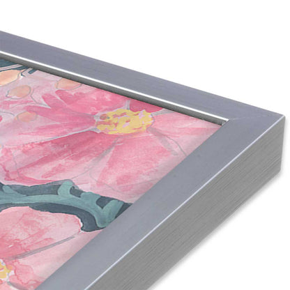 [Color:Polished Chrome], Picture of art in a Polished Chrome frame at an angle
