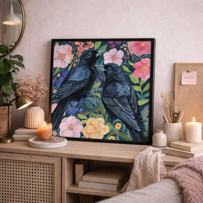 Picture of art in a room
