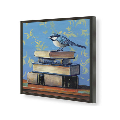[Color:Satin Black], Picture of art in a Satin Black frame of the corner