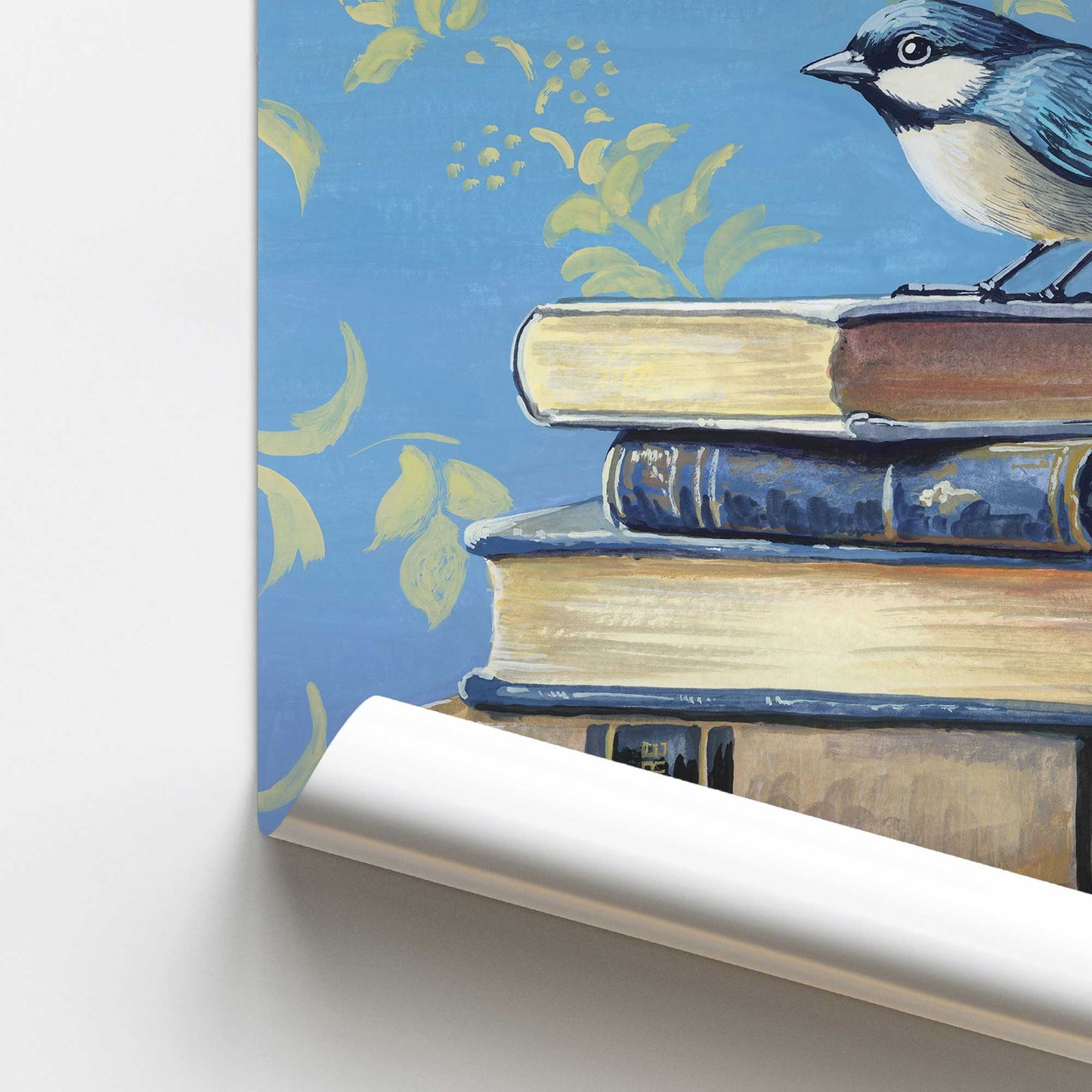 [Color:Rolled Print], Picture of close up of art