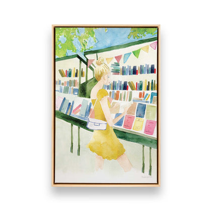 [Color:American Maple], Picture of art in a American Maple frame