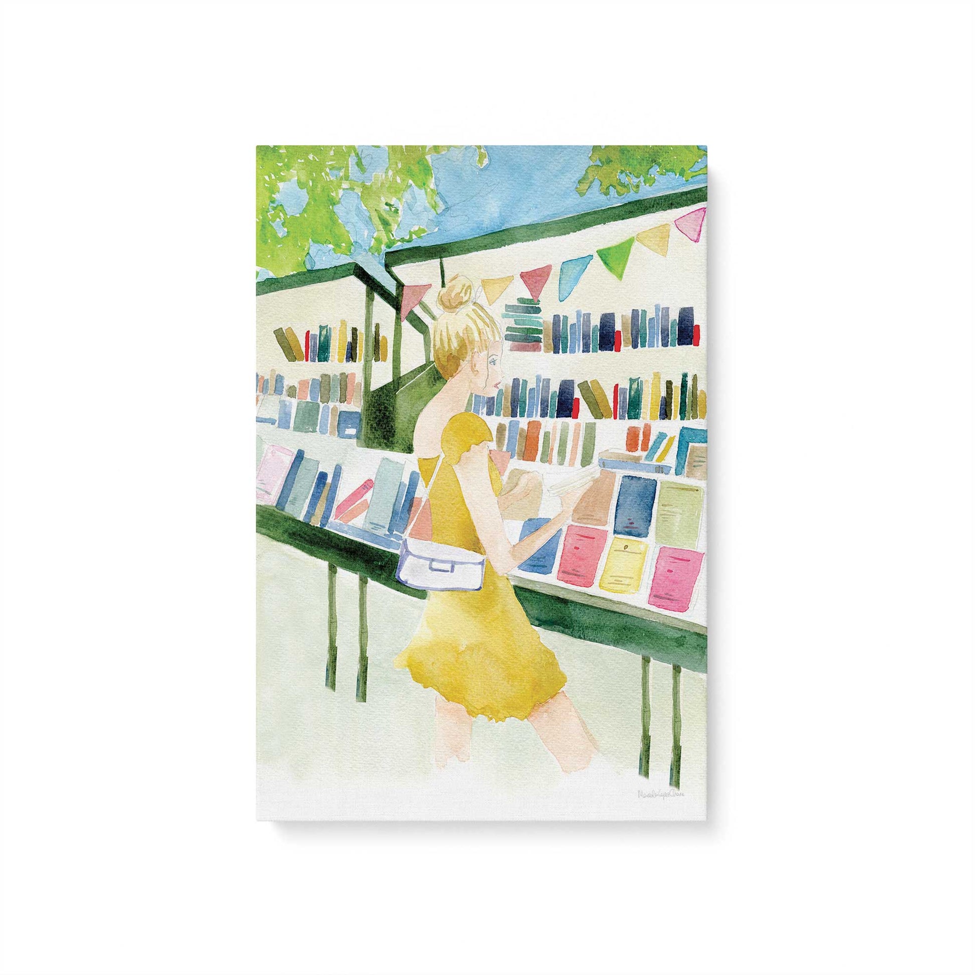 [Color:Stretched Canvas], Picture of art