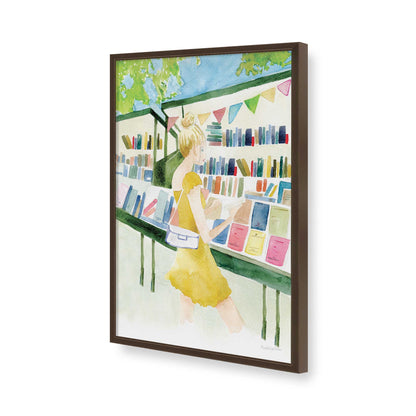 [Color:Belvinder Brown], Picture of art in a Belvinder Brown frame of the corner