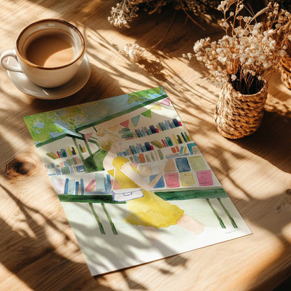 [Color:Rolled Print], Picture of close up of art