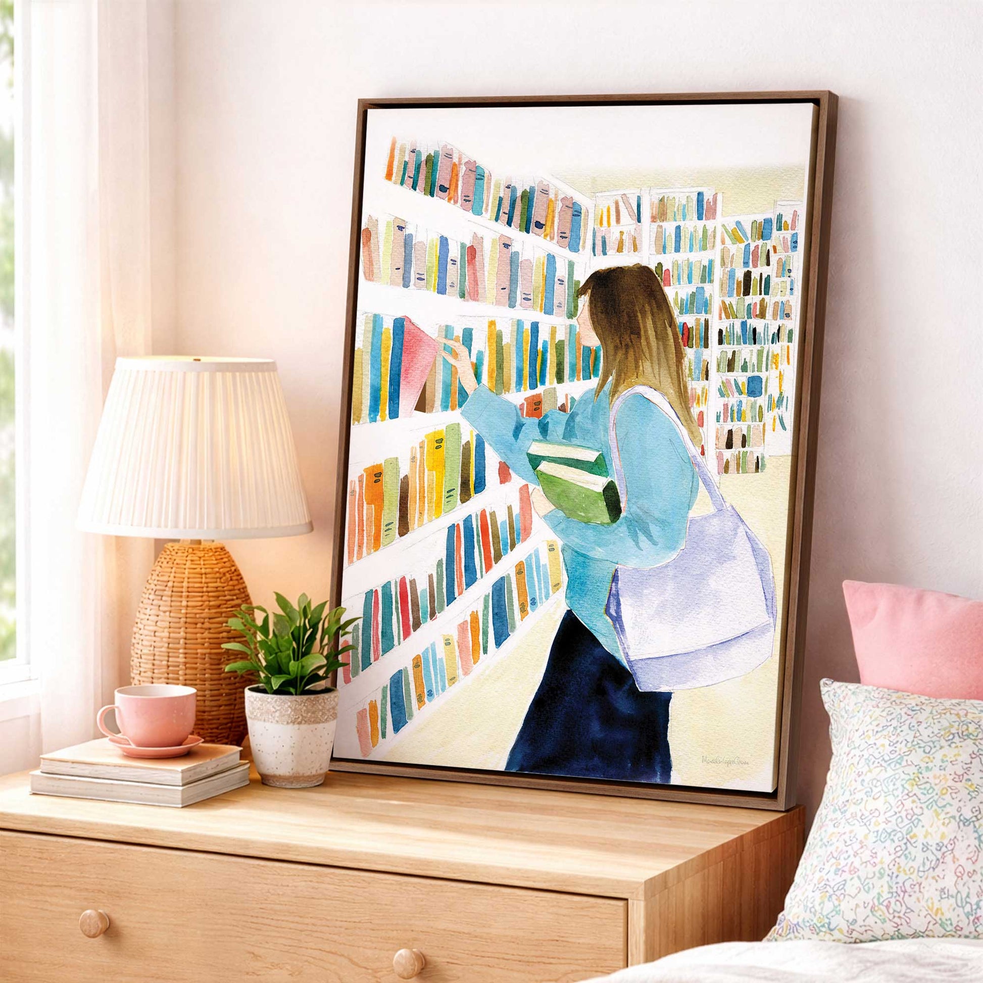 Picture of art in a room