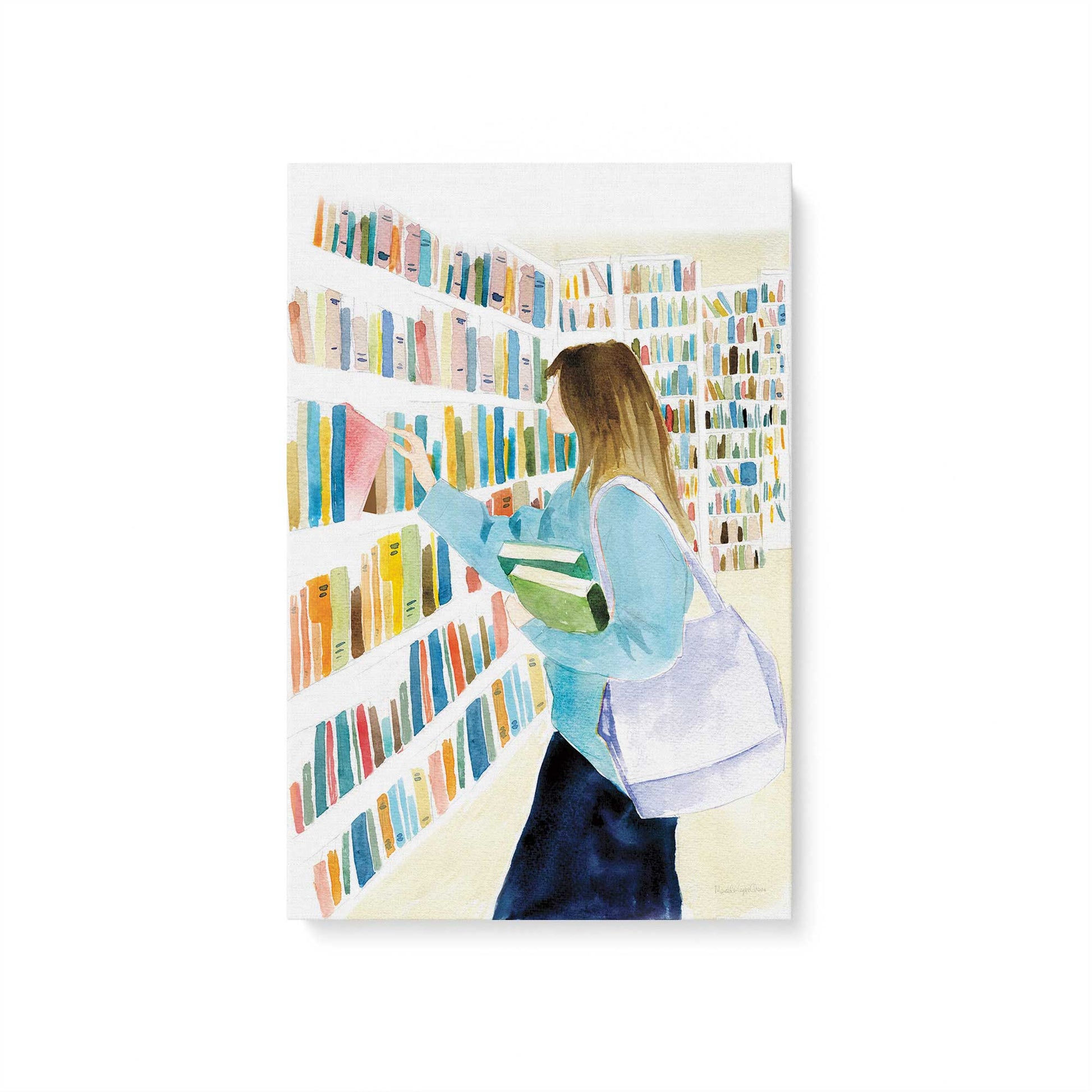 [Color:Stretched Canvas], Picture of art