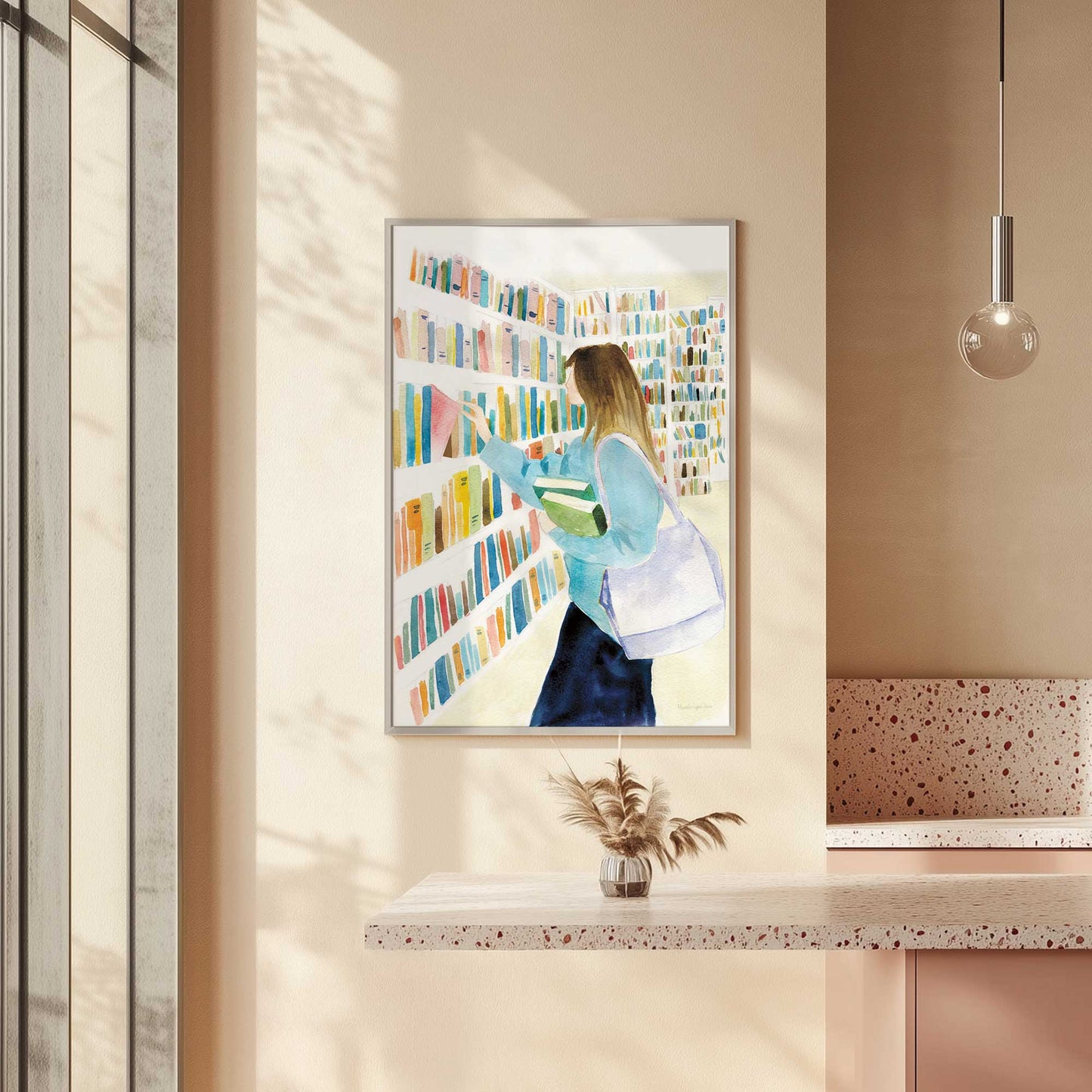 Picture of art in a room