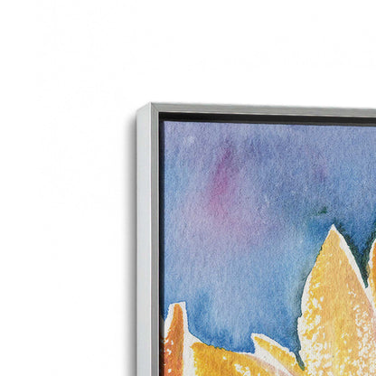 [Color:Polished Chrome], Picture of art in a Polished Chrome frame at an angle