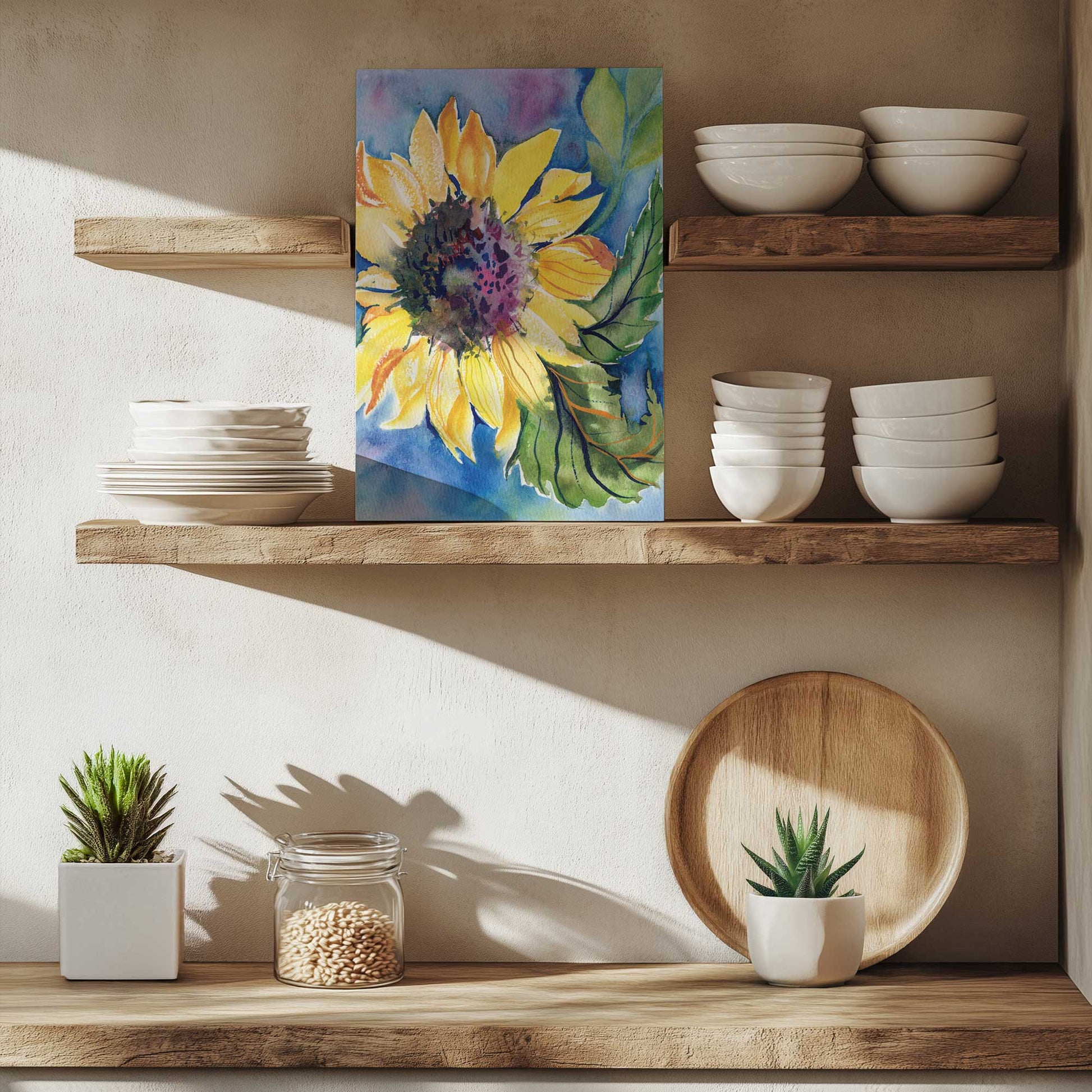 Picture of art in a room
